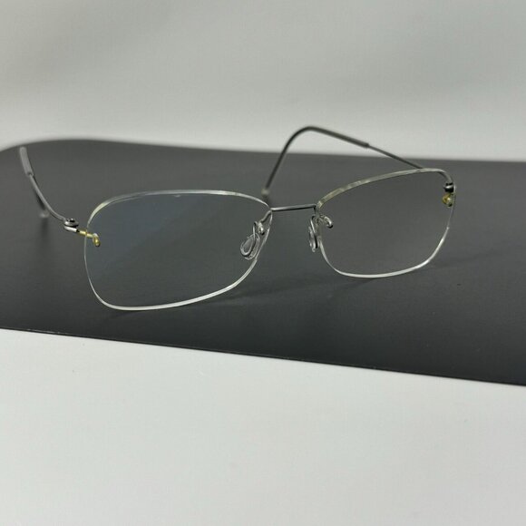 LINDBERG Rimless eyeglasses Spirit Titanium col. 10 Grey Gold 088/39A0 - Picture 1 of 16